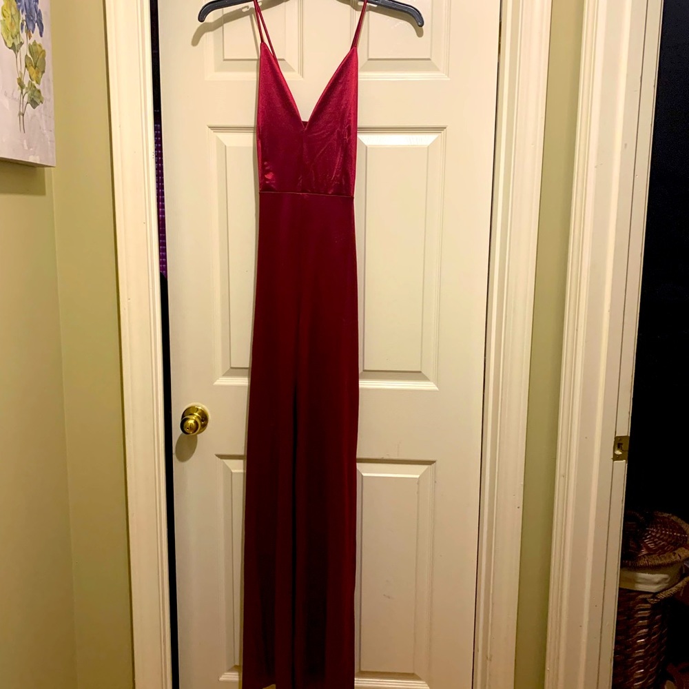 Satin jumpsuit new.